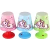 Mini lampička s jednorožcem na stůl plast 8,5x11cm na baterie