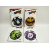 Lampion koule Halloween papír průměr 25cm v sáčku (bez hůlky) 4 druhy karneval