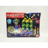 Magnetická stavebnice 148ks plast/kov v krabici 30x22x4cm