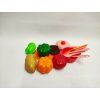 Sada nádobí plast s doplňky v síťce 20x20x7cm