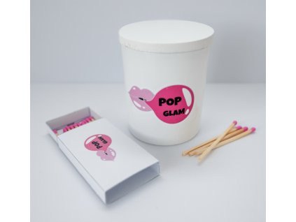 Stylish Soy Candle – Premium Pop Glam