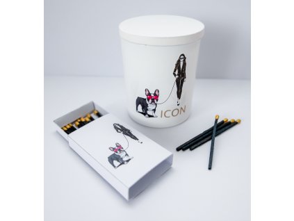 Štýlová sójová sviečka – Premium Set Icon