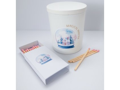 Stylish Soy Winter Candle – Christmas Ball Magical Christmas