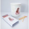 Stylish Soy Candle – Premium Set Girl with text