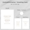 Stylish Modern Greeting Card – Icon
