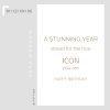 Stylish Modern Greeting Card – Icon