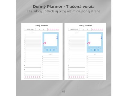 Denny planer POPIS Tlacena
