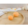 Svíčka Dýně střední - oranžová