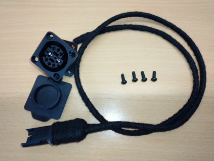 Power cable BMZ Charge port unit - 660mm (LOWSTEP frame)