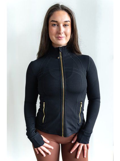 sculptzip jacket black