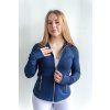 Sculpt Zip Jacket - Modrá