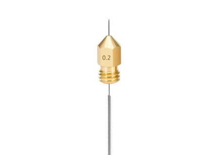 Čistící trn - jehla pro trysky 3D tiskáren (0,2 mm)
