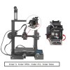 Sada pro UPGRADE na krátký Creality Sprite Extruder Pro -  Ender 3V2/Ender 3/Ender 3 Pro/Ender 3 Max