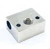 Vyhřívací blok - heatblock pro Ender-3 S1/Ender-3 S1 Pro/CR-10 Smart Pro... - stříbrný