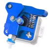 Kovový extruder duální pro 3D tiskárny Ender - modrý