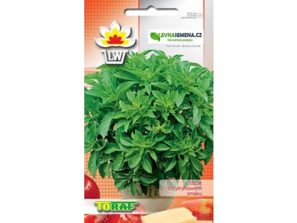 BAZALKA CITRONOVÁ-Ocimum basilicum citriodora /250 SEMEN/