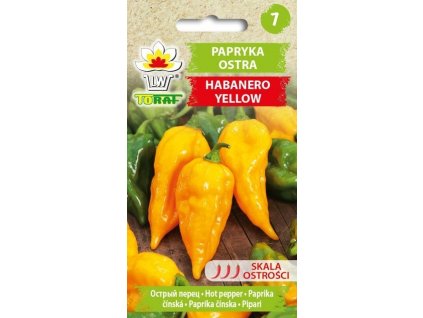 papryka ostra habanero yellow f