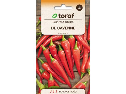 NEW LOGO Papryka ostra DE CAYENNE