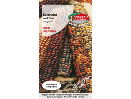 KUKUŘICE OKRASNÁ, BAREVNÝ MIX /45 SEMEN/