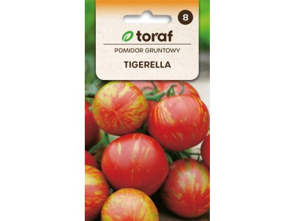 RAJČE TYČOVÉ ŽÍHANÁ ODRŮDA TIGERELLA