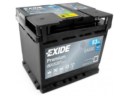 Autobaterie Exide Premium 12V 53Ah (EA530)