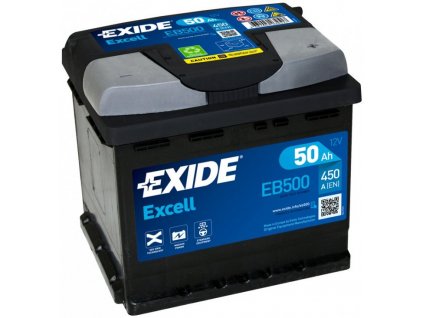 Autobaterie Exide Excell 12V 50Ah (EB500)