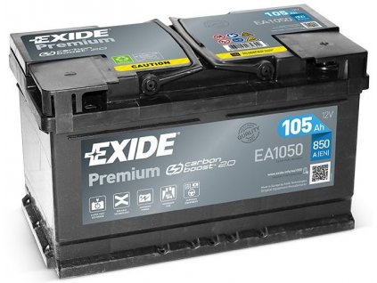 Autobaterie Exide Premium 12V 105Ah (EA1050)