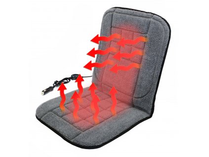 Potah sedadla vyhřívaný s termostatem 12V TEDDY přední