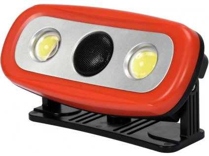 Lampa pracovní s reproduktorem 2 x 15W IP44