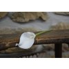 CERINO Umělá květina Kala 37cm bílá