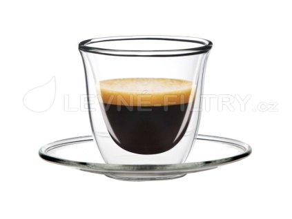 1x cfl 657 szklanka termiczna ze spodkiem do kawy espresso