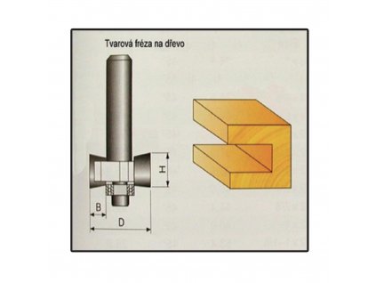 Tvarové frézy do dřeva