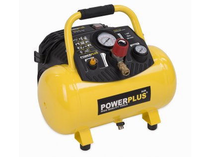 Powerplus POWX1723 Kompresor 1100W 12L 10bar bezolejový