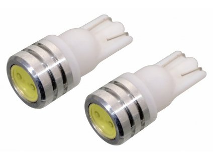 11475 2 zarovka 1super led 12v t10 bila 2ks