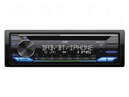 90359 jvc dab fm autoradio s cd bluetooth usb aux odnim panel multicolor