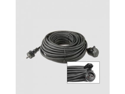 Prodlužovací kabel guma 1 zás.230V/10m