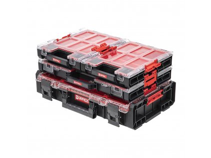 Organizér plastový set - M 2ks, L1ks, XL 1ks  Qbrick One