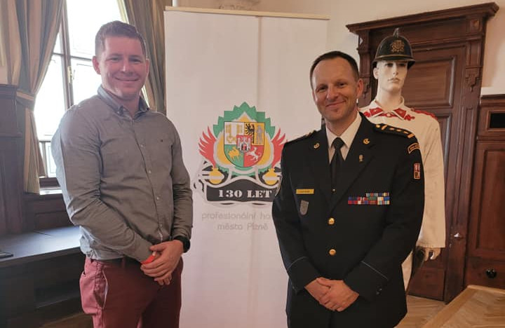 Poděkování od ředitele hasičů Ing. Pavla Musila za podporu požárního sportu