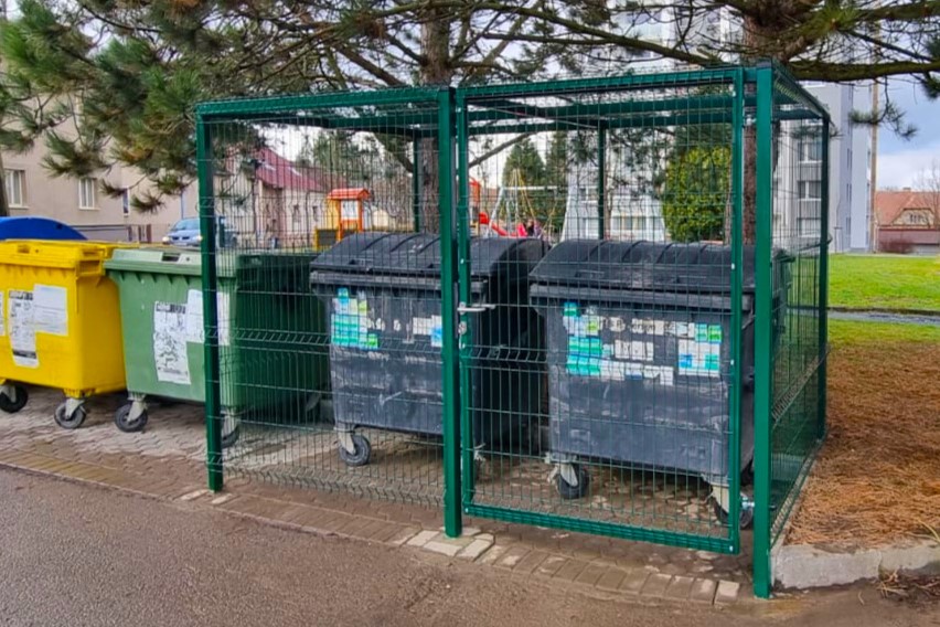 Zabezpečení kontejnerů nejen oplocením