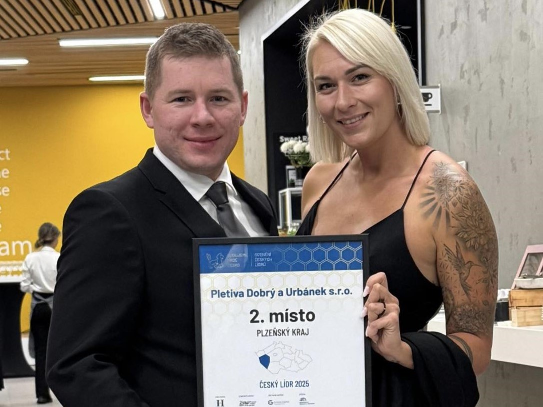 Získali jsme 2. místo v soutěži Ocenění Českých Lídrů