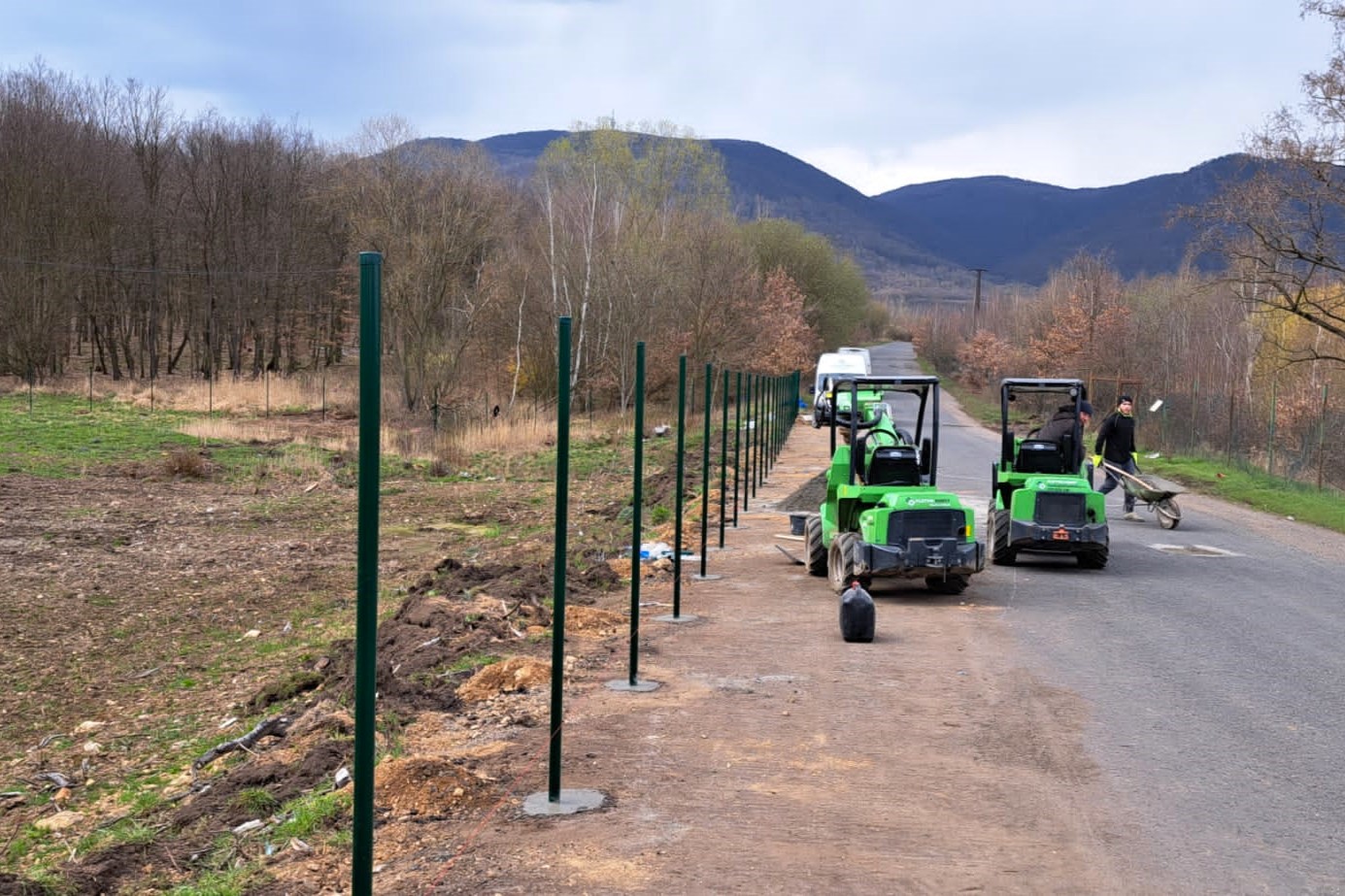 Oplocení velkého areálu