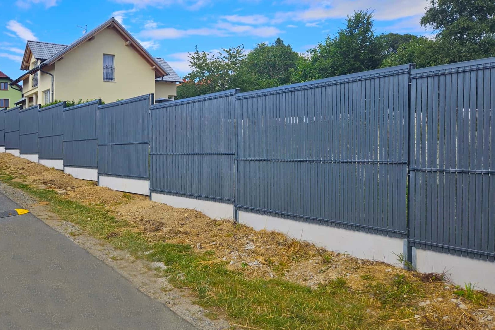 Výplň plotu