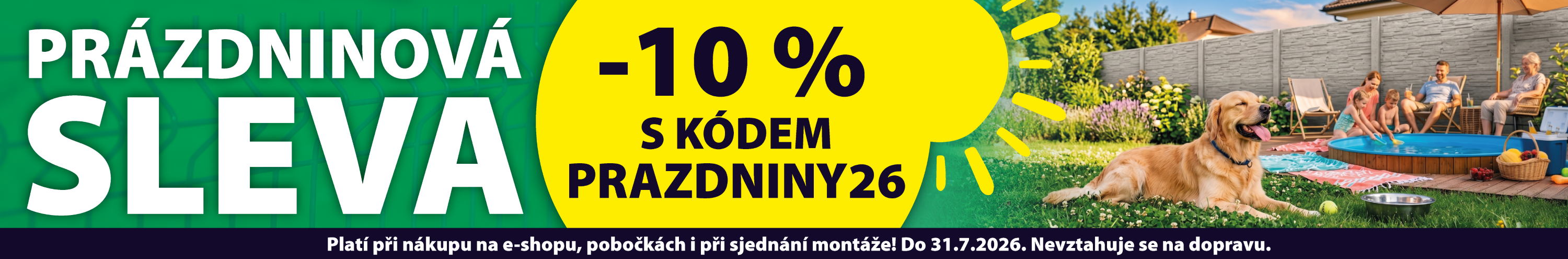Prazdninová sleva