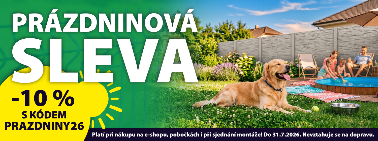 Prázdninová sleva