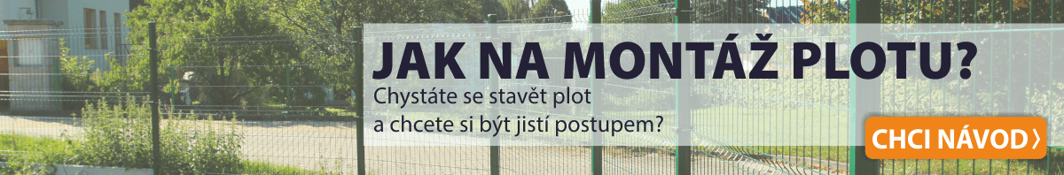 Montáž plotu svépomocí