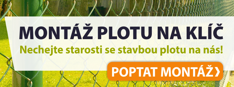 Montáž plotu na klíč