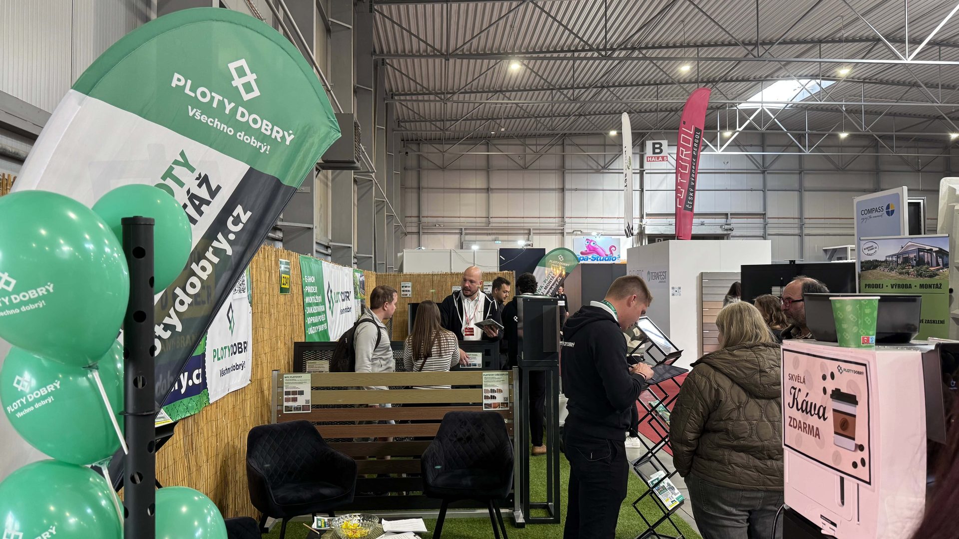 Expozice Ploty Dobrý na veletrhu
