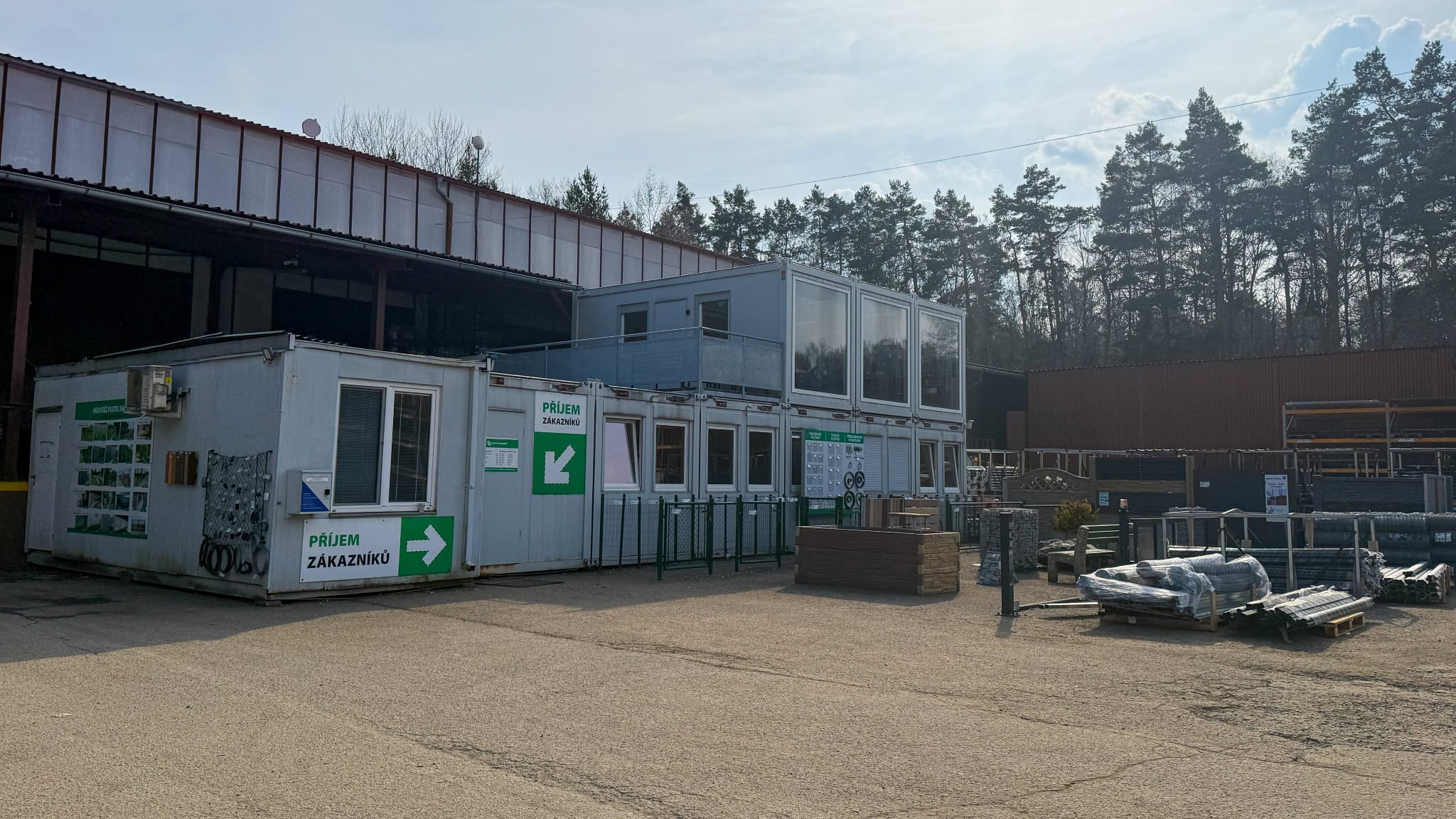 Centrální pobočka a hlavní sklad Ledce u Plzně – Ploty Dobrý