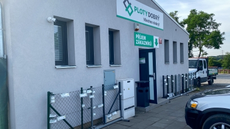 Prodejna a sklad Praha-Běchovice – Pletiva Dobrý