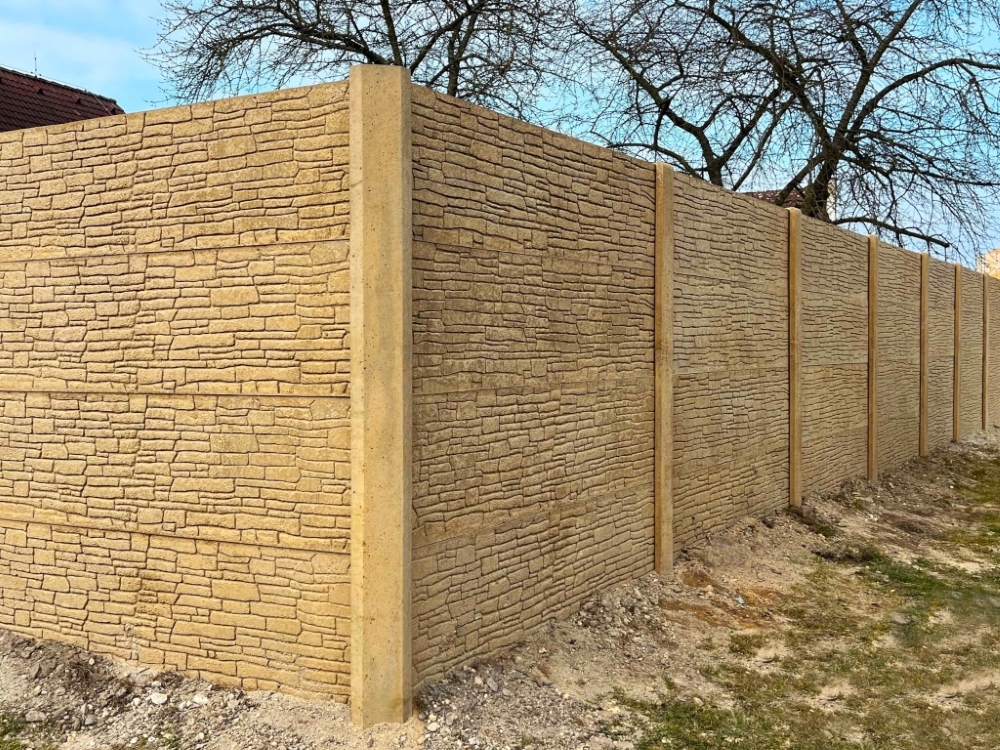 Betonový plot – Ploty Dobrý